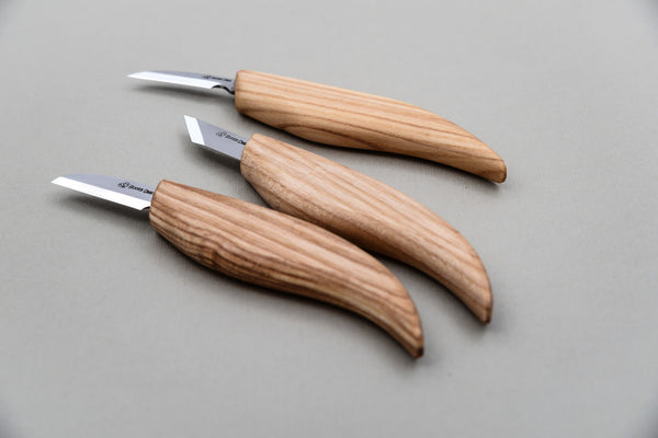 3-Piece Wood Carving Knife Set – Wood Carving Set for Detailed Work – S12