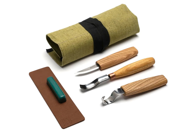Left handed Spoon Carving Set