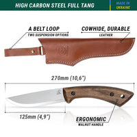 Bushcraft Knife Bundle – Dune, Glacier & Kid, 3 pcs