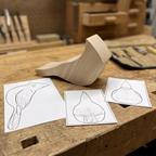 Cardinal Bird Carving Blank for Wood Carving – Pre-Cut Basswood – BIRD_CARDINAL