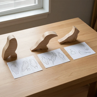 Cardinal Bird Carving Blank for Wood Carving – Pre-Cut Basswood – BIRD_CARDINAL