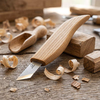 Chip Carving Knife – Skew Blade, Deep Cuts