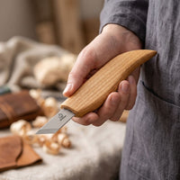 Chip Carving Knife – Skew Blade, Deep Cuts