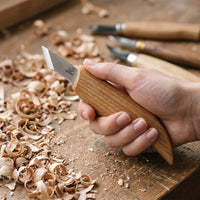 Chip Carving Knife – Skew Blade, Deep Cuts