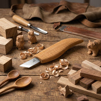 Chip Carving Knife – Skew Blade, Deep Cuts