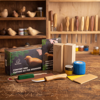 Comfort Bird Kit  – DIY Carving Kit  with Safety Gloves in size S