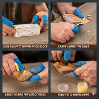 Comfort Bird Carving Kit – Complete Starter Whittling Kit for Beginners, Kids & Adults – DIY01