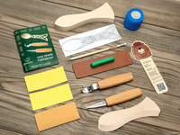 Celtic Decor Kit – Celtic Spoon Carving Kit + Extra Spoon Carving Blank – BDIY04_BW