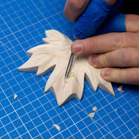 Maple Leaf Relief Carving Kit