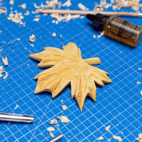 Maple Leaf Relief Carving Kit