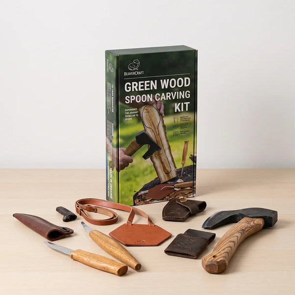 Green Wood Spoon Carving Kit