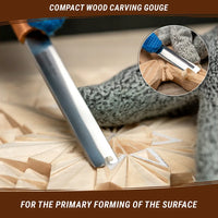 Compact Wood Carving Gouge (Sweep #5) - K5/12