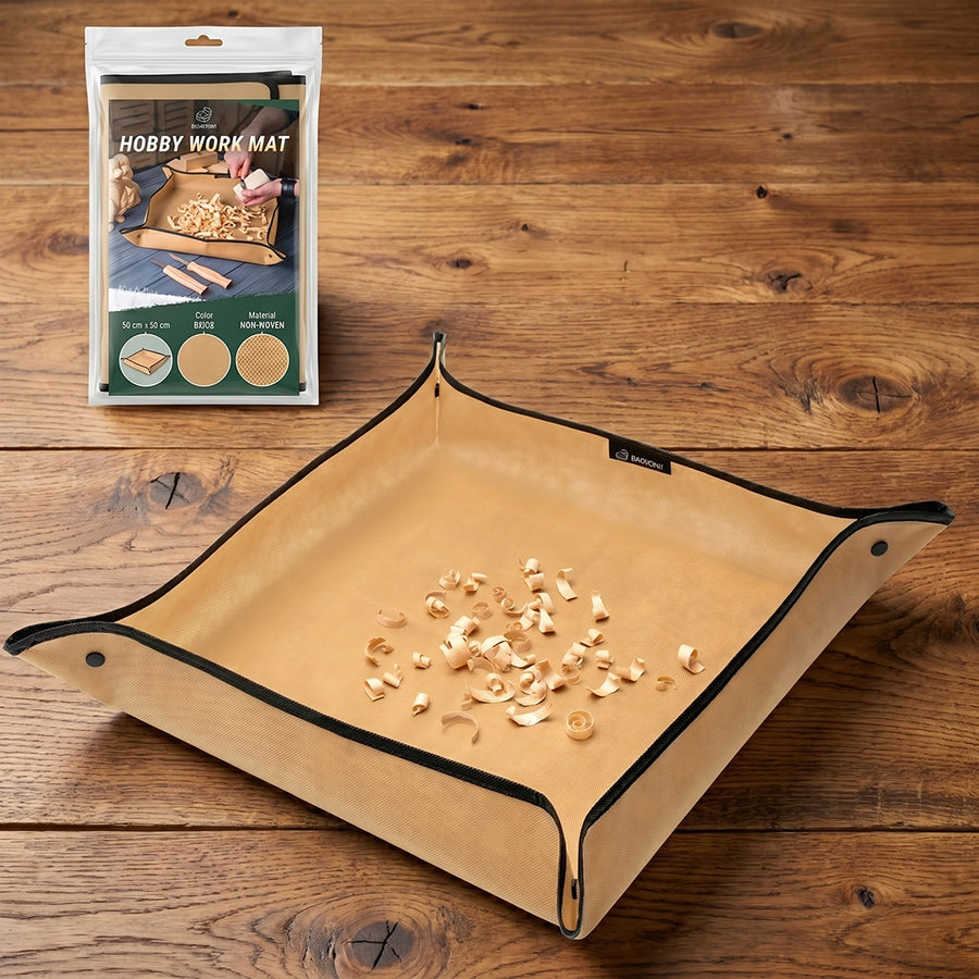 Hobby Work Mat – Wood Chip Catcher