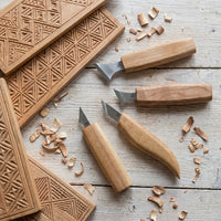 Chip Carving Knives Set in a Book Case - S05 Book