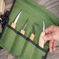 Whittling, Detail & Spoon Knife Set, 4 pcs