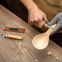 Spoon, Bowl & Kuksa Carving Set in Tool Roll, 3 pcs