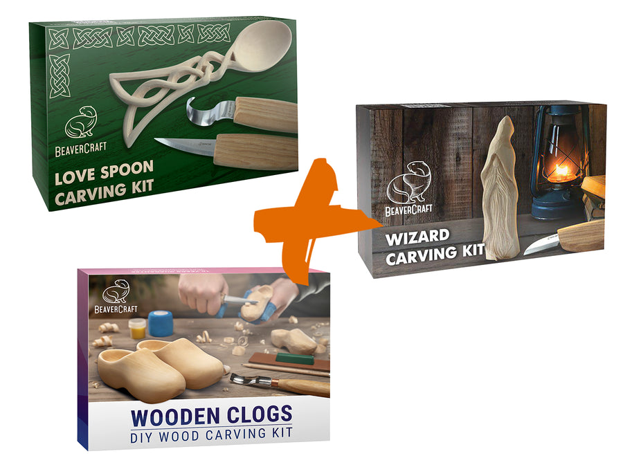 Legends & Folk Craft Bundle – Wizard, Spoon & Clogs