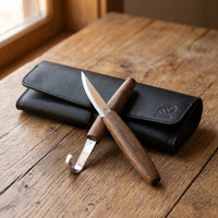 Premium Spoon Carving Set – Black, 2 pcs